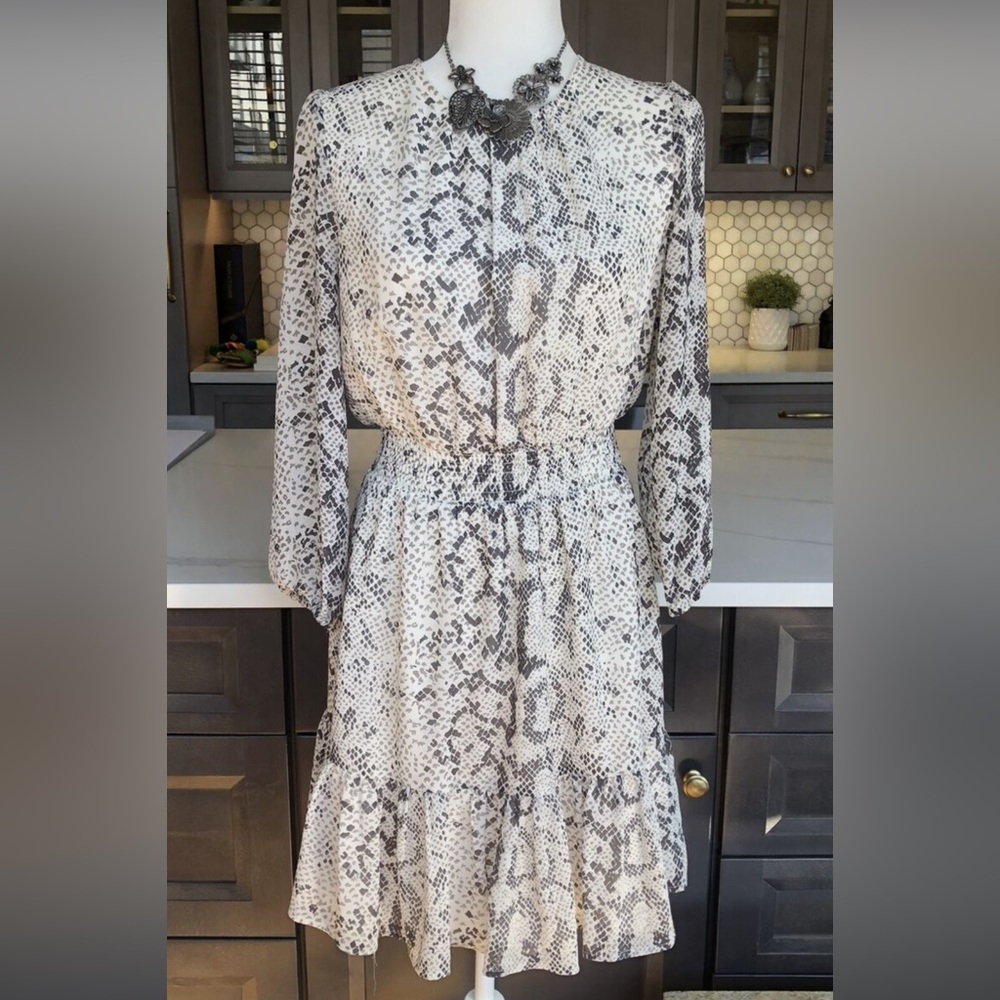 J. Crew animal print dress